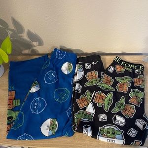 2 Pajama Bottoms - Star Wars Lego - size 8